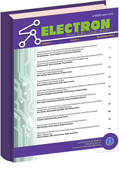 					View Vol. 2 No. 2: Jurnal Electron, November 2021
				